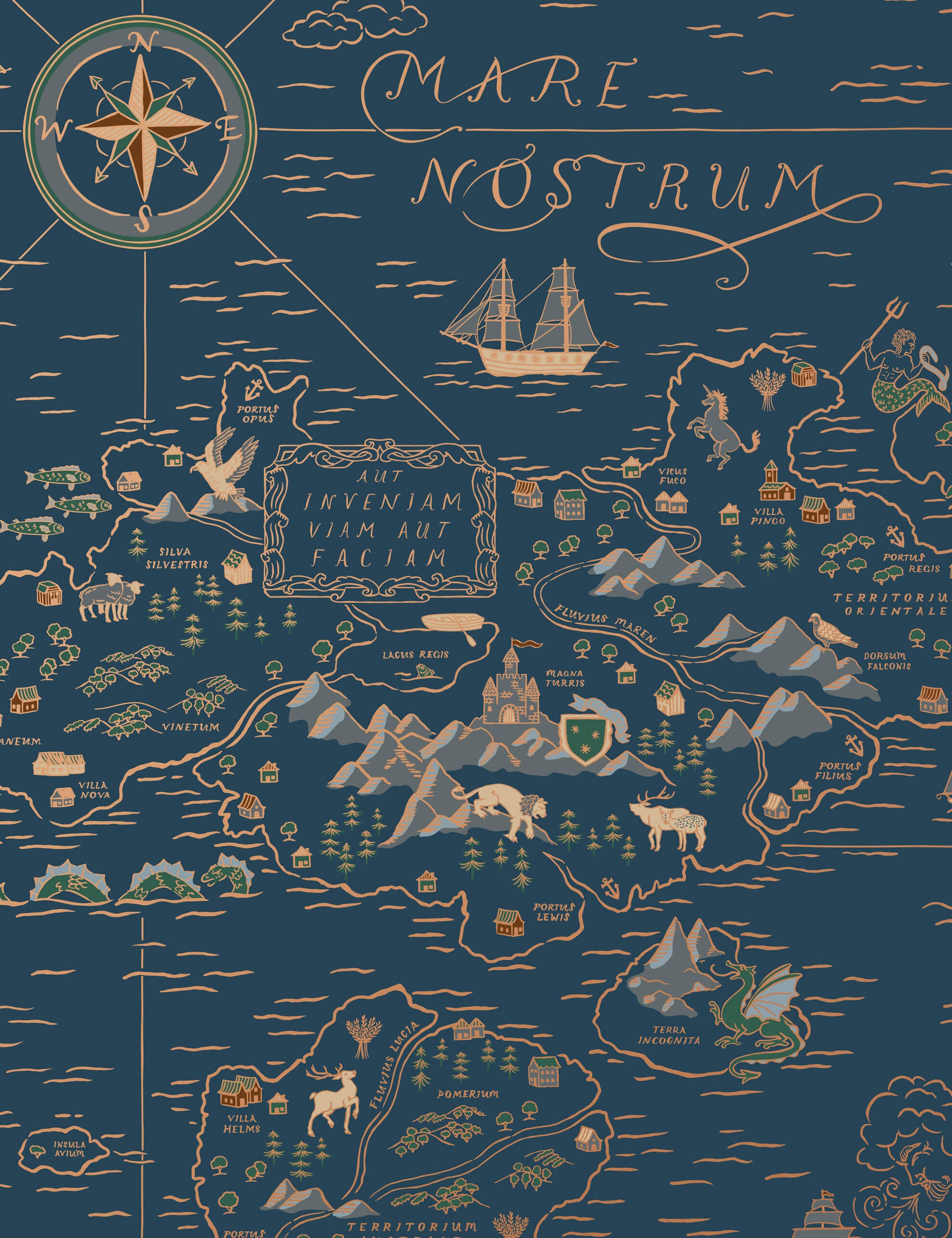 Portolano Wallpaper