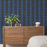 Sweet Pea Plaid Wallpaper