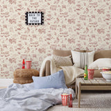 Hill Valley Toile Wallpaper